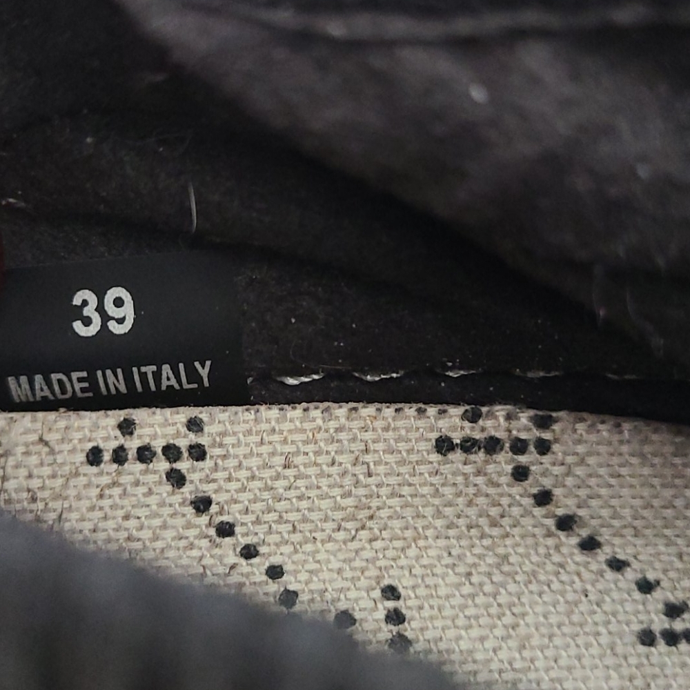 ❤️ SALE ❤️Stella McCartney black knit sneakers 39/9 - Picture 8 of 8